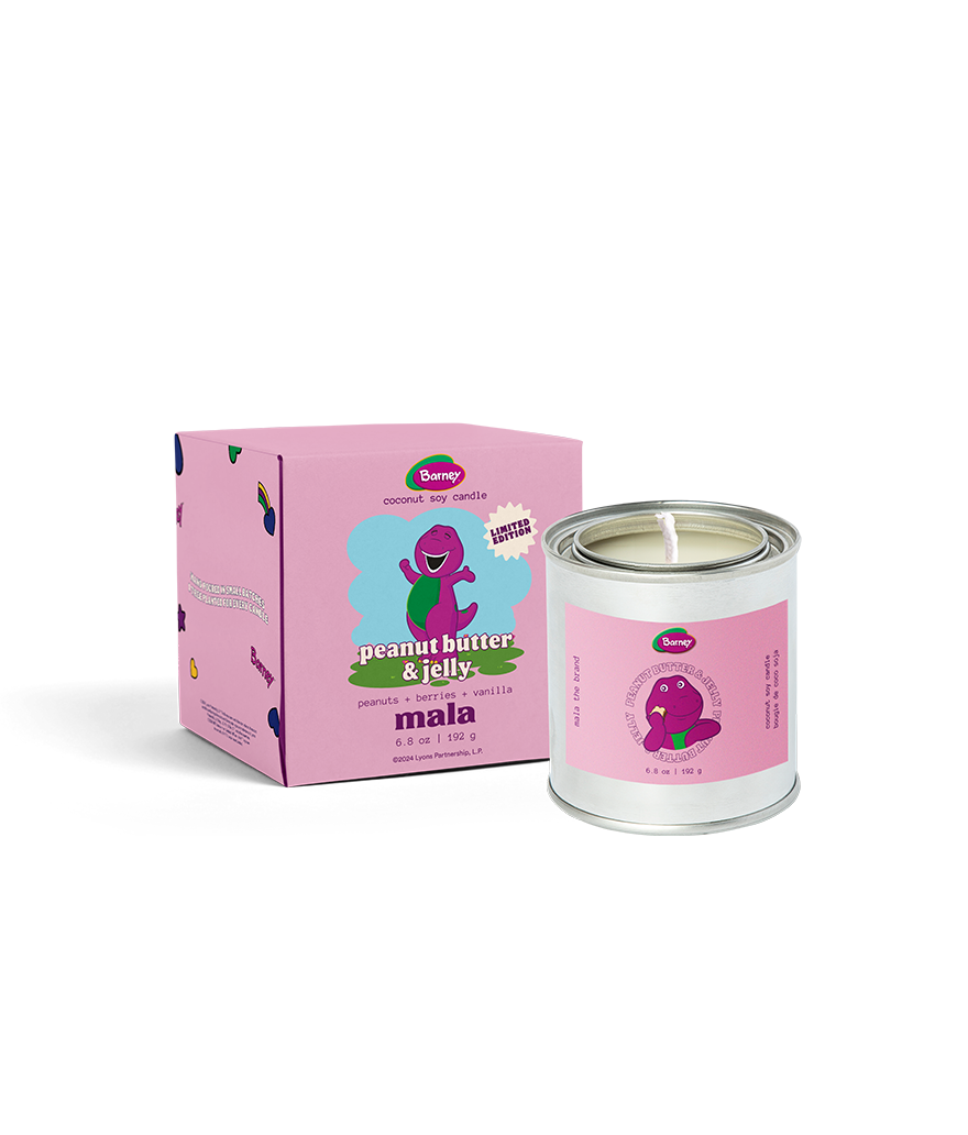 Barney x Mala: PB & Jelly | Peanuts + Strawberry + Vanilla (Pack of 6)
