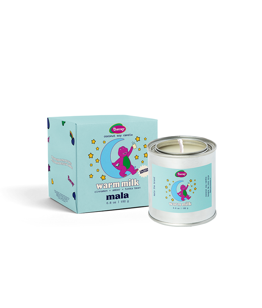 Barney x Mala: Warm Milk | Cinnamon + Amber + Tonka Bean (Pack of 6)