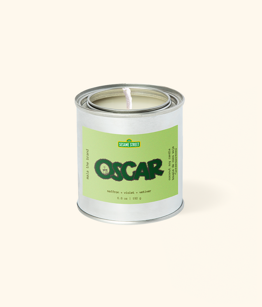 Sesame Street x Mala: Oscar | Saffron + Violet + Vetiver (Pack of 6)