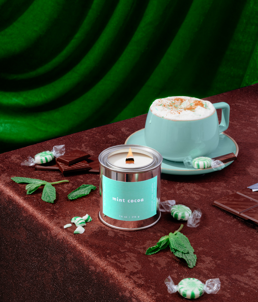 Mint Cocoa | Chocolate + Peppermint + Vanilla (Pack of 4)