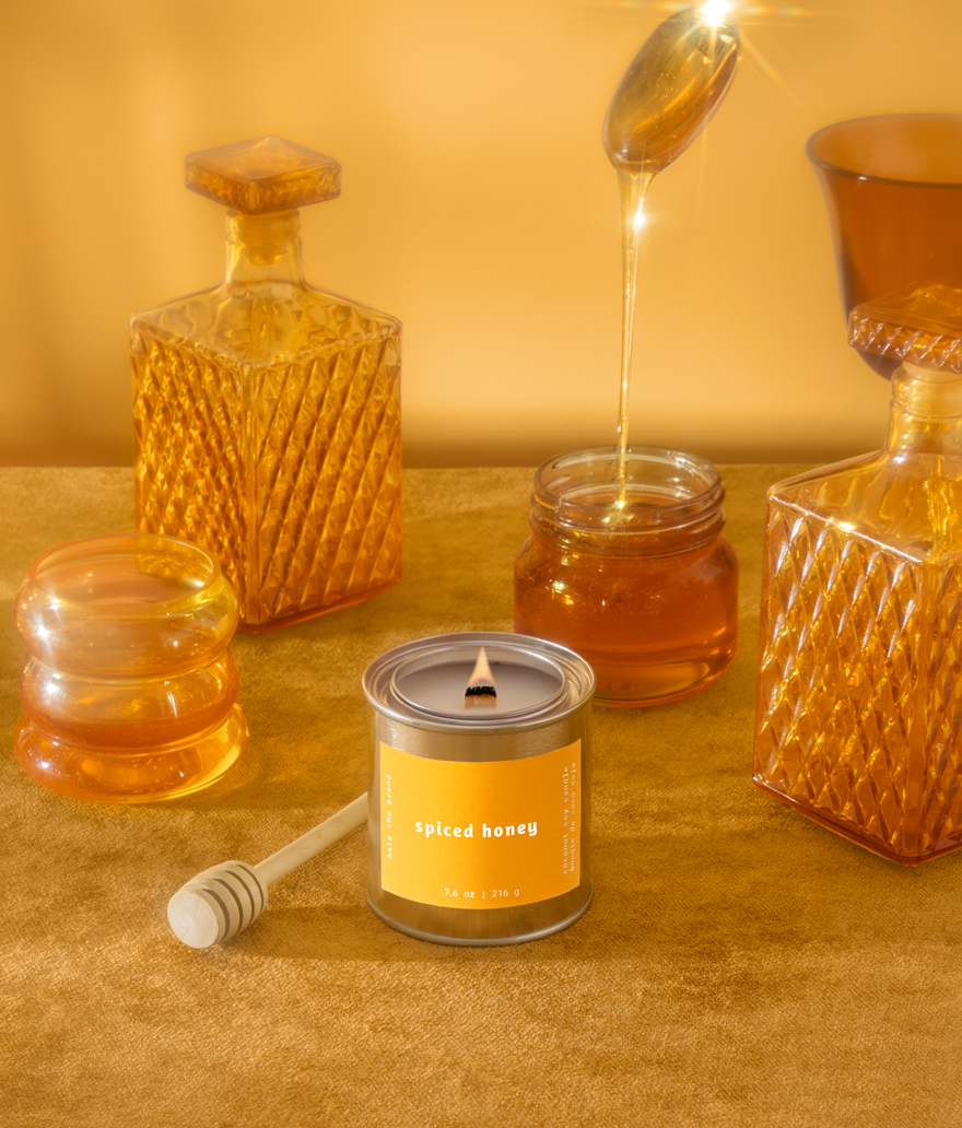 Spiced Honey | Honey + Black Pepper + Bergamot (Pack of 4)