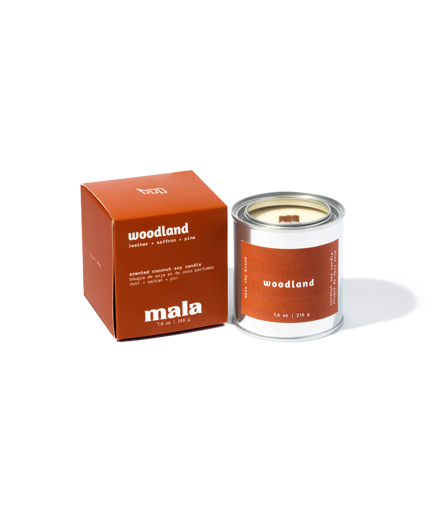 Woodland | Leather + Saffron + Pine (Pack of 4)