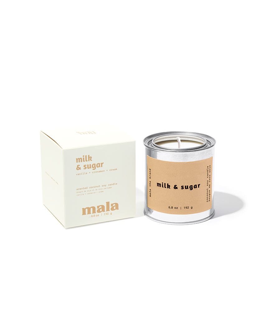 Milk and Sugar | Vanilla + Cinnamon + Cream (Pack of 6)