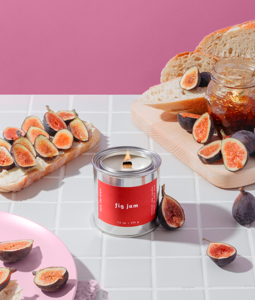 Fig Jam | Rhubarb + Fig + Cedarwood (Pack of 4)