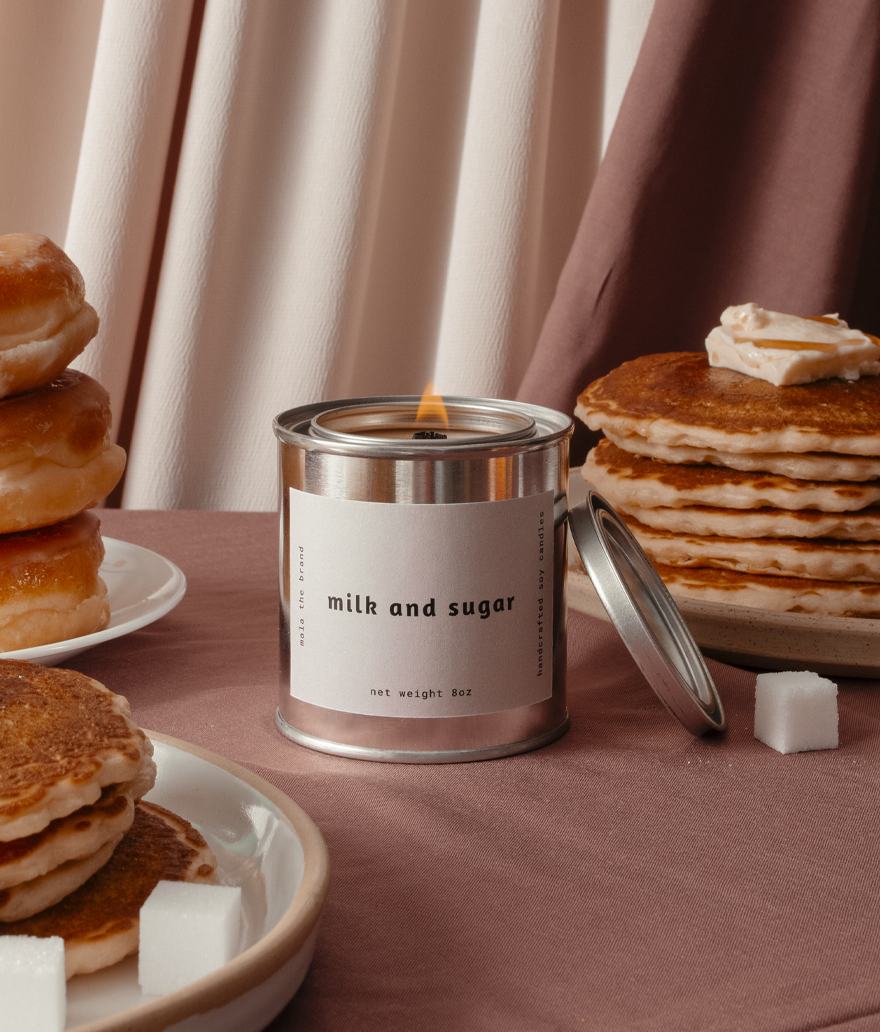 Milk and Sugar | Vanilla + Cinnamon + Cream (Pack of 4)
