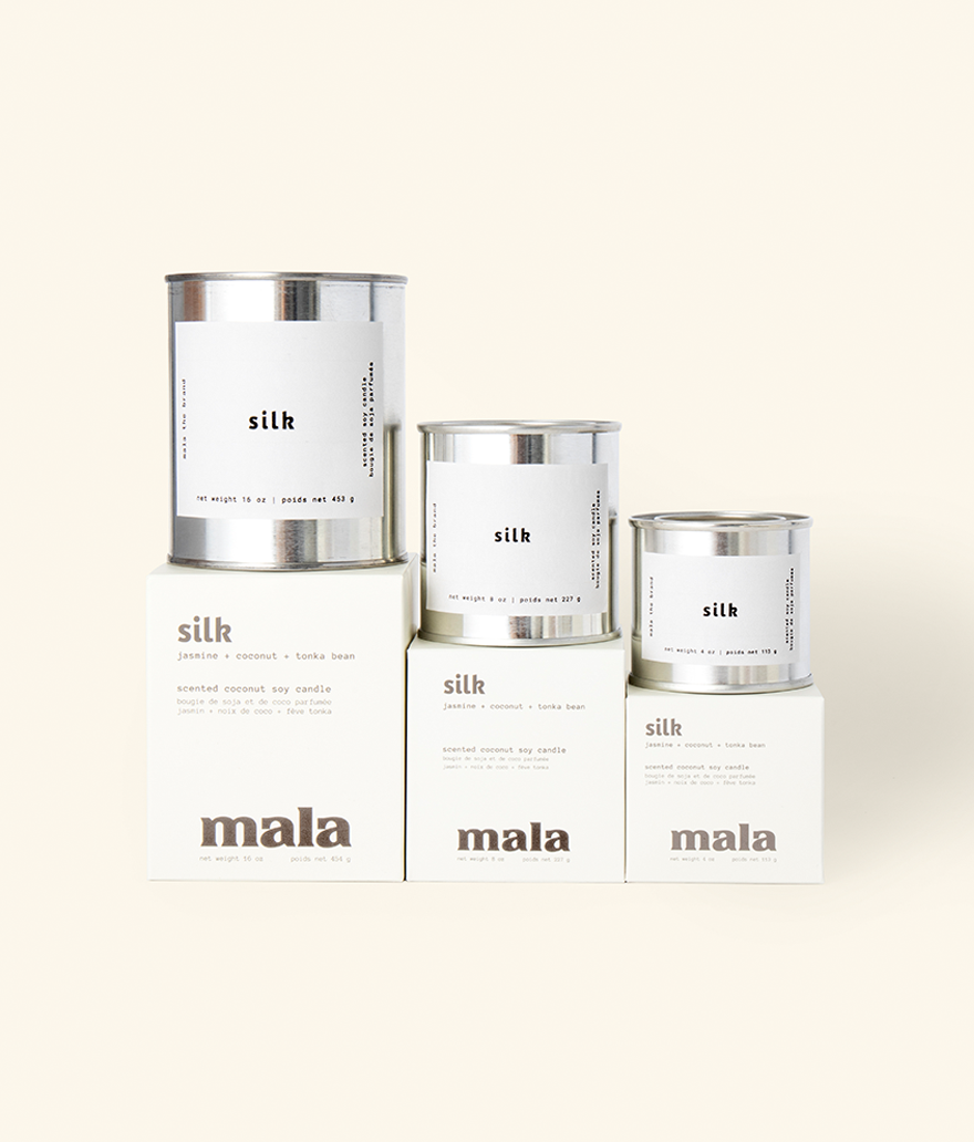 Silk | Tonka Bean + Coconut + Jasmine (Pack of 4)