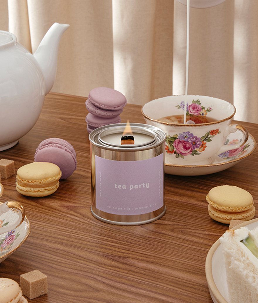 Tea Party | Brown Sugar + Vanilla + Bergamot (Pack of 4)