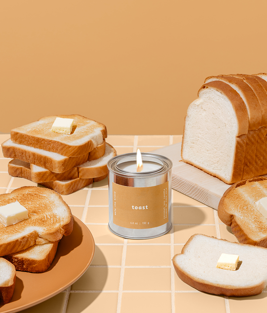 Toast | Butter + Cinnamon + Vanilla (Pack of 6)