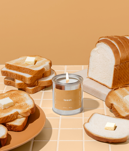 Toast | Butter + Cinnamon + Vanilla (Pack of 6)