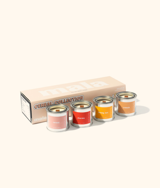 Limited Edition | Cereal Mini Candle Gift Set (Pack of 4)