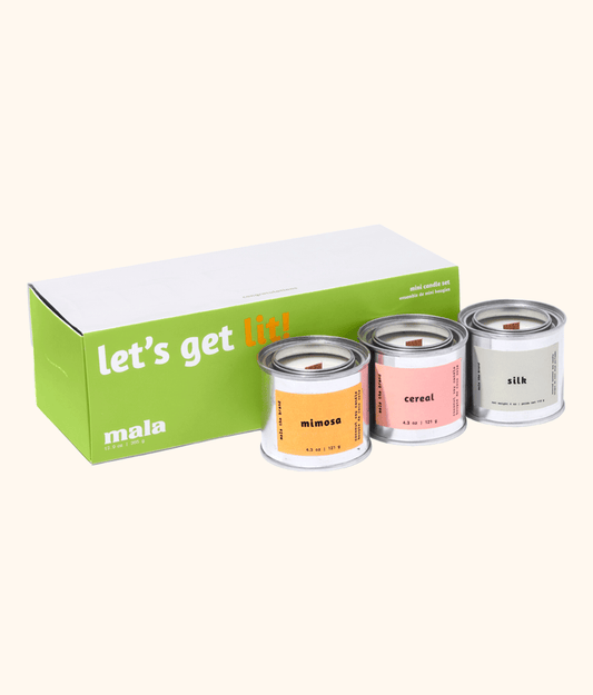 Exclusive | Let's Get Lit Candle Gift Set (Pack of 4)