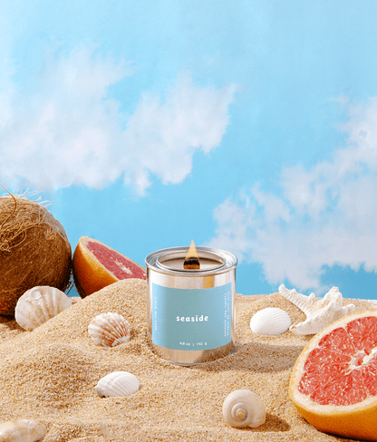 Seaside | Grapefruit + Coconut + Sea Salt (Pack of 6)