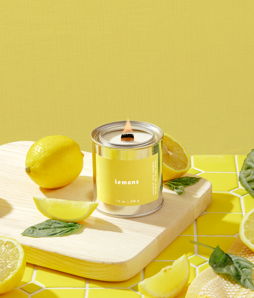 Lemons | Citrus + Basil + Lemongrass (Pack of 4)