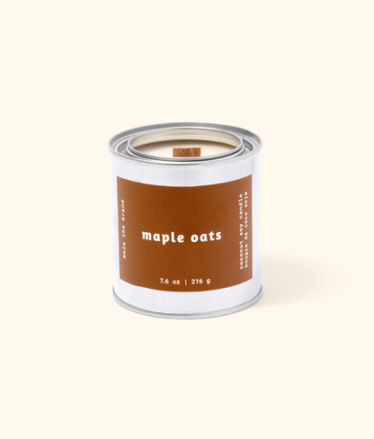 Maple Oats | Oatmeal + Pecan + Vanilla (Pack of 4)
