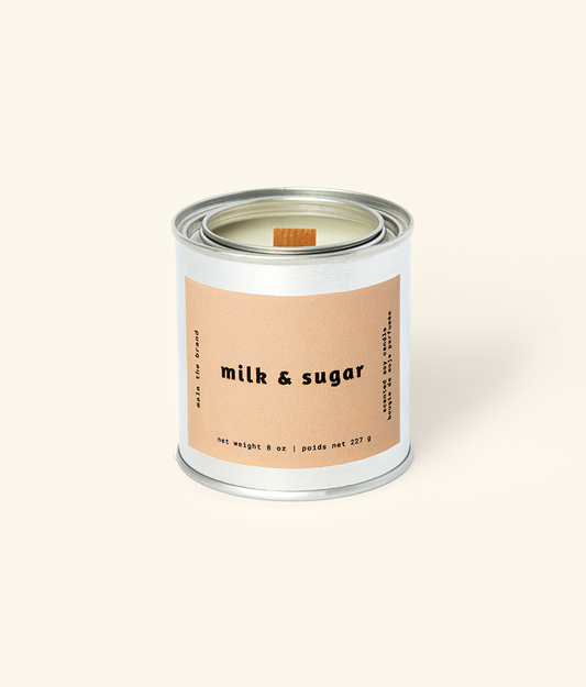 Store Display: Milk and Sugar | Vanilla + Cinnamon + Cream