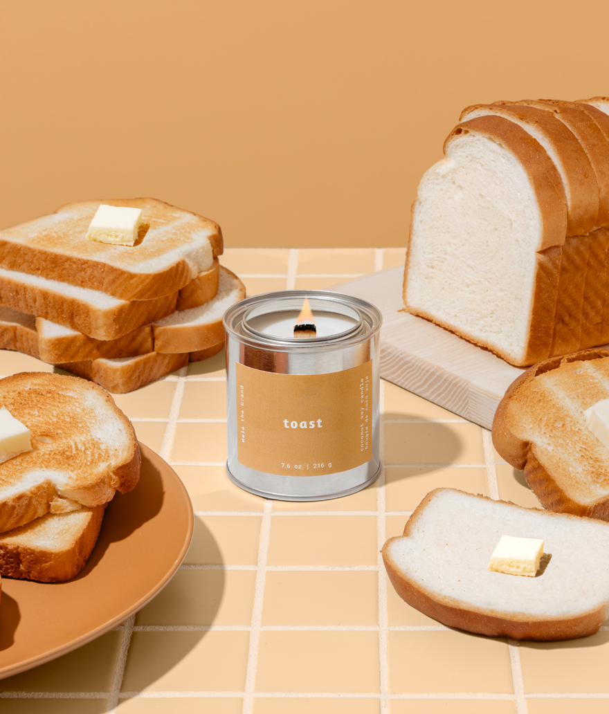 Toast | Butter + Cinnamon + Vanilla (Pack of 6)